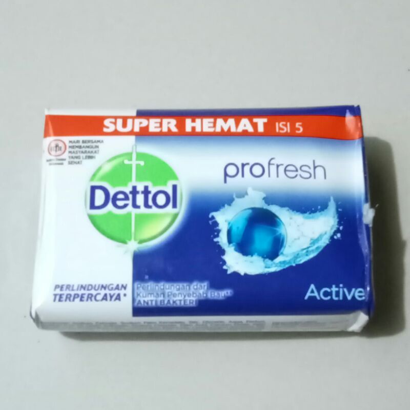 DETTOL Sabun Mandi Batang / Soap 65-105 GR