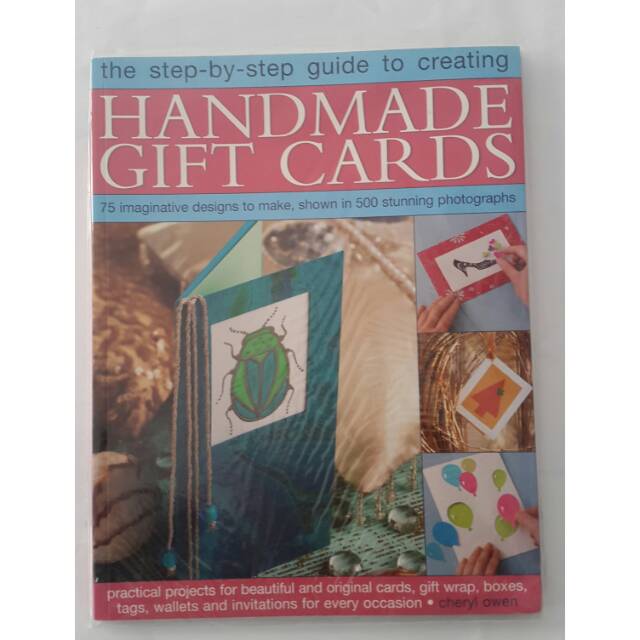 

Handmade card book