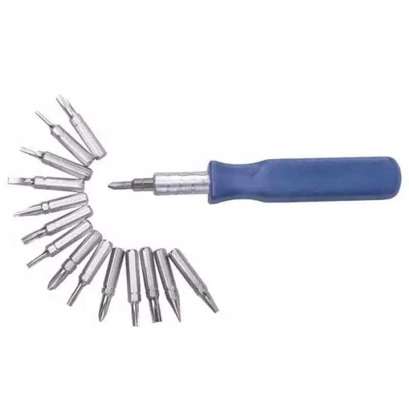 Obeng 16 in 1set / Hp / Obeng Motor / Mobil / obeng set / obeng kembang