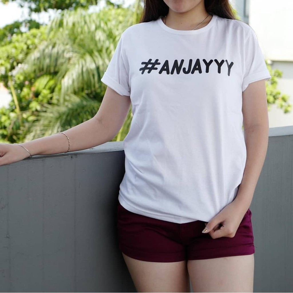 Kaos Anjay (Putih)