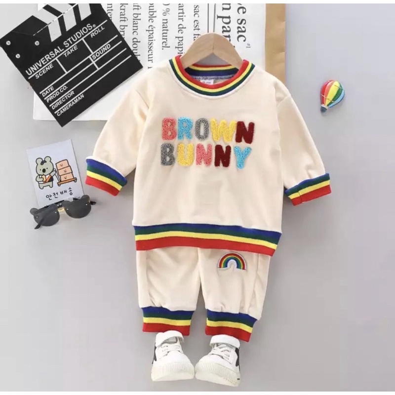 setelan sweater anak terbaru harga grosir 1-5 tahun ardan grosir