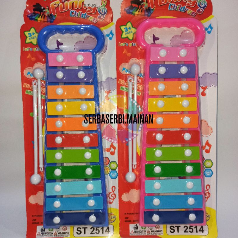 Mainan xylophone/gamelan anak