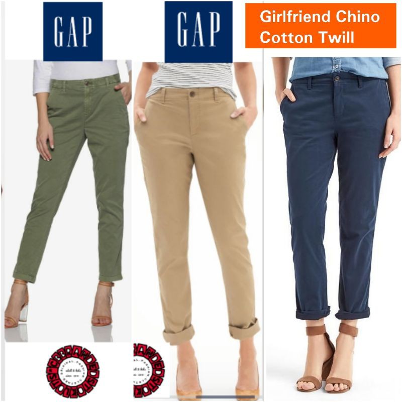 Celana wanita Chino Gap**Girlfriend