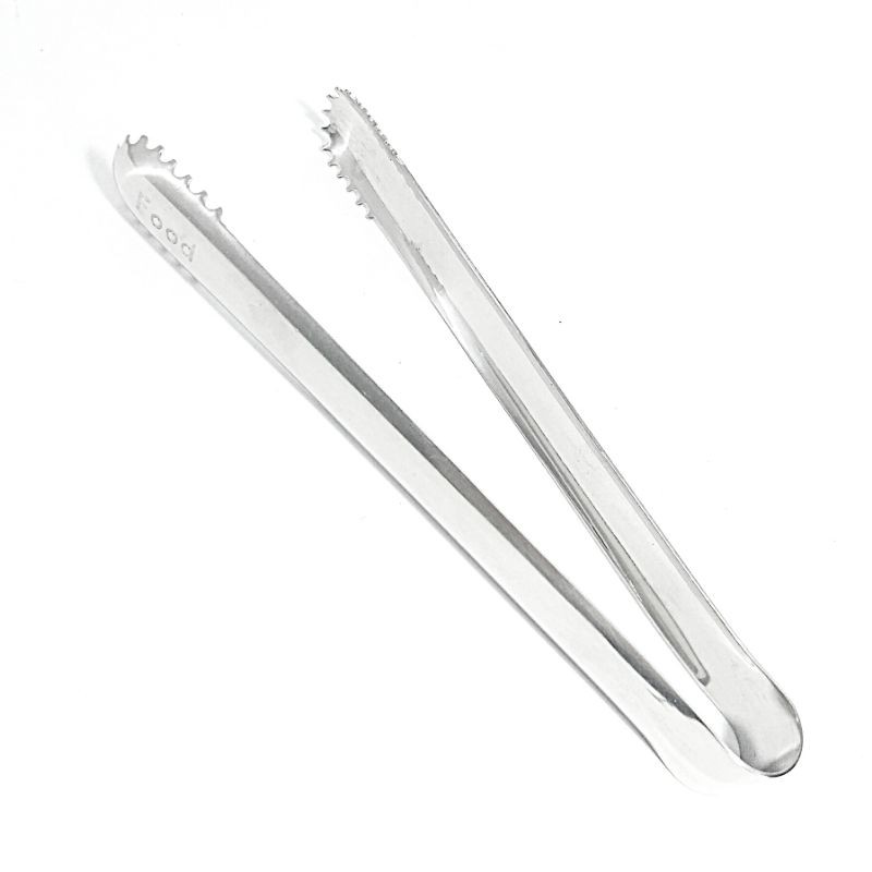 Japitan Makanan Bergigi / Capit ROTI / FOOD TONGS / ES BATU / STAINLESS Premium capitcp