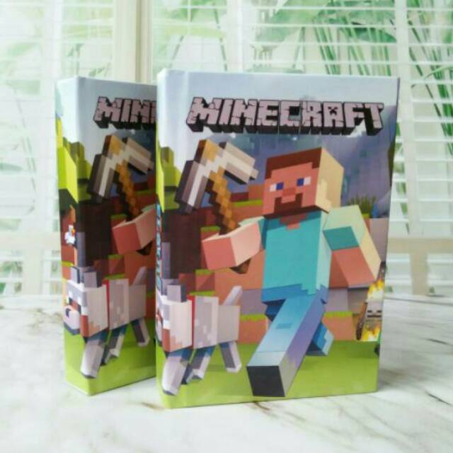 

Notebook A6 motif MINECRAFT LEGO PIXEL murah FREE TAMBAH NAMA