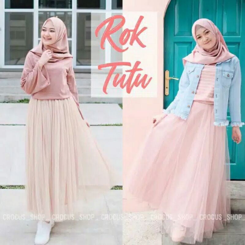 Rok tutu polos best seller termurah