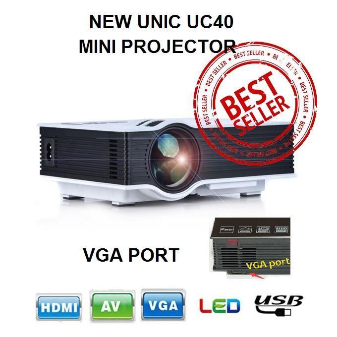 Mini LED LCD Proyektor / Infokus UC40