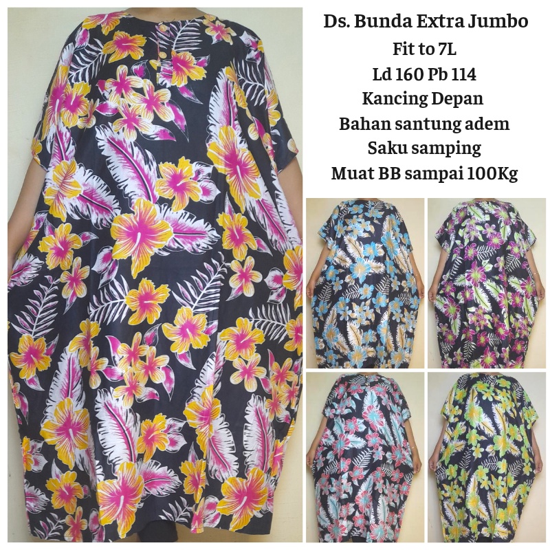 DASTER JUMBO GROSIR DASTER MURAH BAJU TIDUR BAJU DASTER PAYUNG DASTER KATUN DASTER BUSUI FRIENDLY