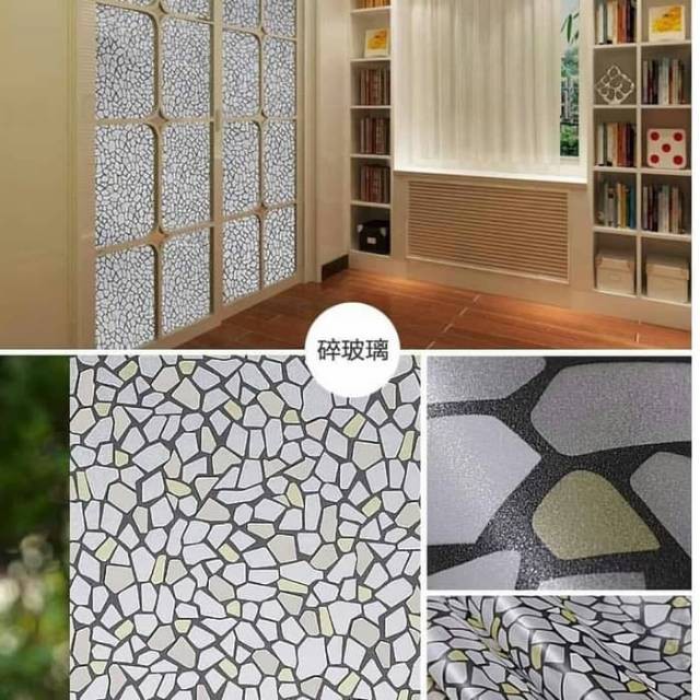 SUNBLAST KACA 5 METER X 45 CM  SB 079 MOTIF BATU ALAM DEKORASI PINTU KACA MEJA KACA PINTU KAMAR MANDI WALLPAPER WALPAPER WELPAPER WALLSTICKER WALLSTIKER WALSTIKER SETIKER STIKER STICKER  KACA JENDELA KAMAR