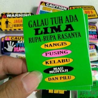  Stiker  isi 100 pcs warning  tulisan kata  lucu unik sticker 