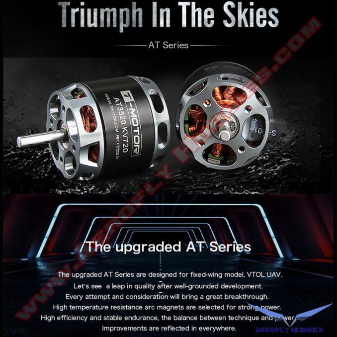 T-Motor AT3520 KV850 Brushless Motor for Skywalker X8 Aerial Mapping