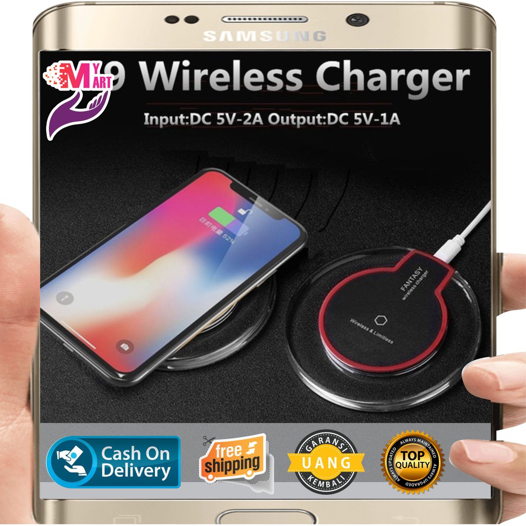 Wireless Charger Fantasy Qi HP Smartphone IOS / Android | Shopee Indonesia