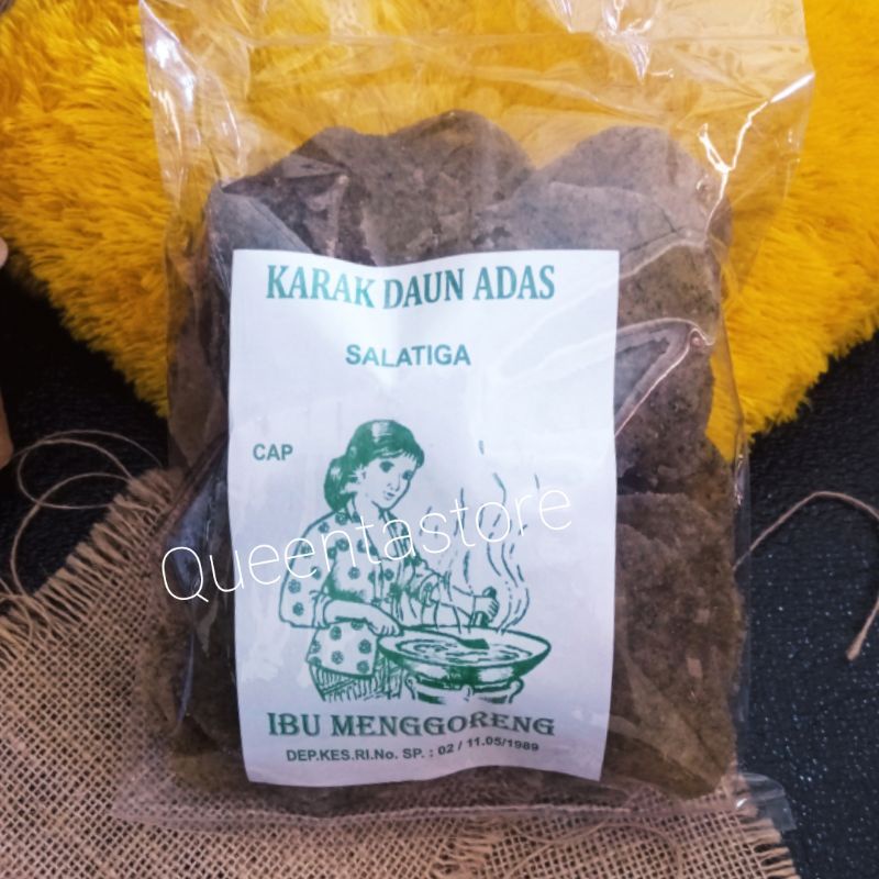 

Karak Daun Adas Salatiga Cap Ibu Menggoreng