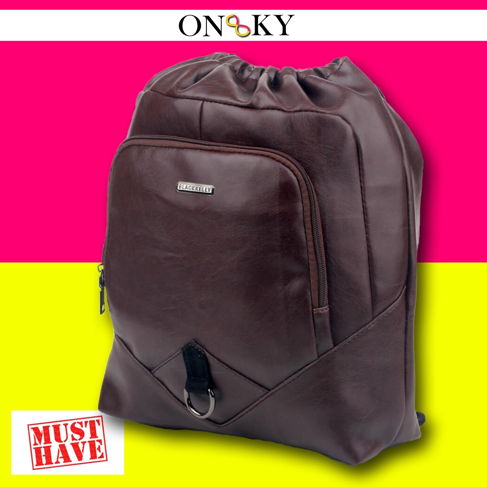 Tas Korea - Tas Casual Wanita - Tas Kuliah Laptop - Tas Wanita Coklat