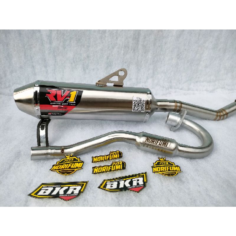 KNALPOT NORIFUMI RV-1 PNP KLX 150 CRF 150L DTRACKER WR 155-5
