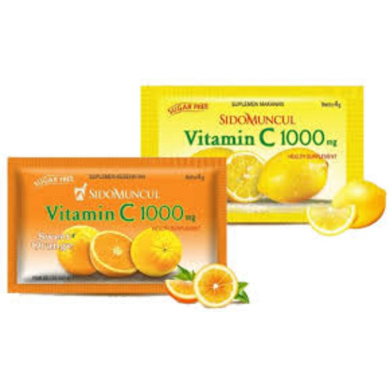 Vitamin C 1000 Sidomuncul/ Vitamin C/ Daya Tahan Tubuh