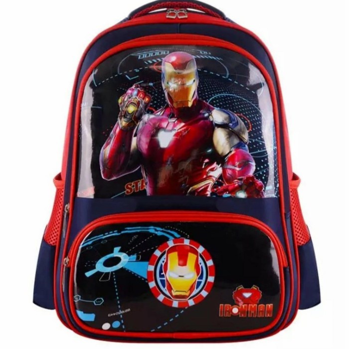 NEW Tas Ransel Anak Laki laki SD - Iron Man