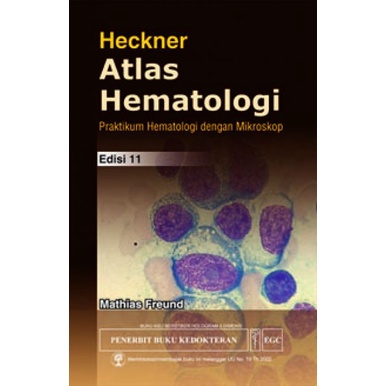 Original Buku Atlas Hematologi Heckner, Ed. 11