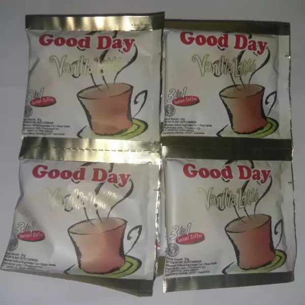 

Good Day Vanilla Latte satu renceng isi 10 pcs