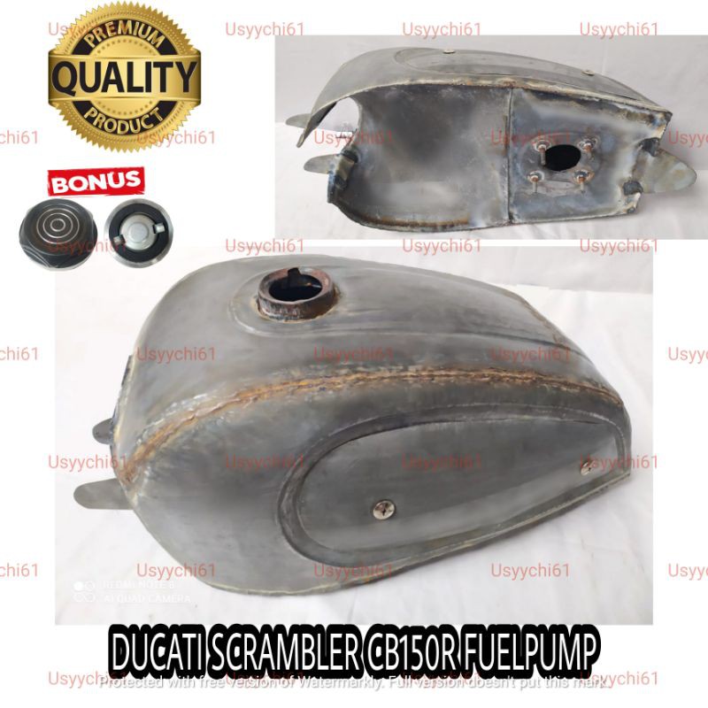 Tangki Pnp CB150R CB150 Ducati Scrambler Custom Fuelpump injeksi