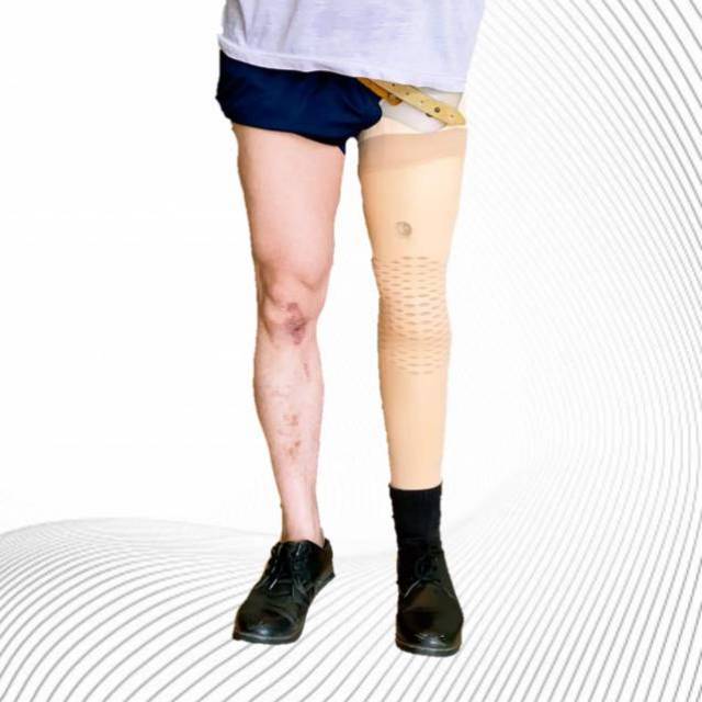 Kaki Palsu Atas Lutut Import Single Axis [Primer]