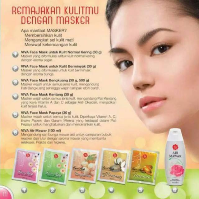 Viva Face Mask Masker Wajah