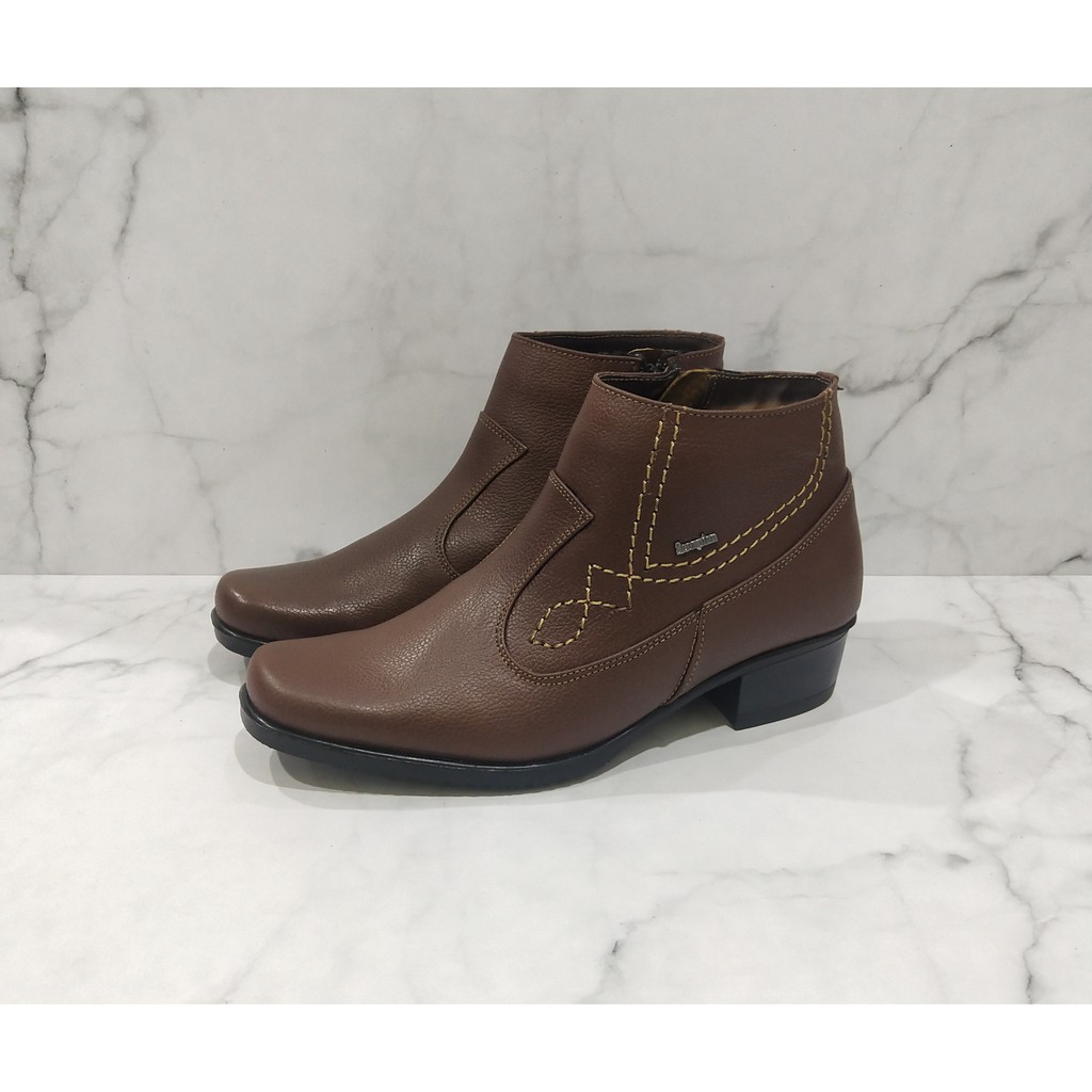 Sepatu Boots Wanita Kulit Scorpion S501 Terlaris