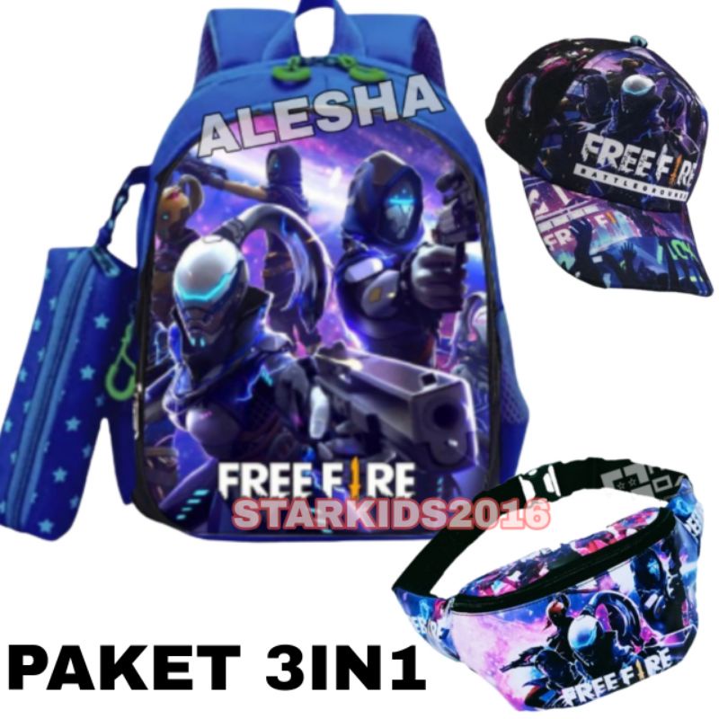 SQUID GAME / TAS ANAK LAKI LAKI TERBARU 2021 TAS RANSEL PRIA SQUIDGAME / RANSEL ANAK COWO SEKOLAH BONUS TEMPAT PENSIL