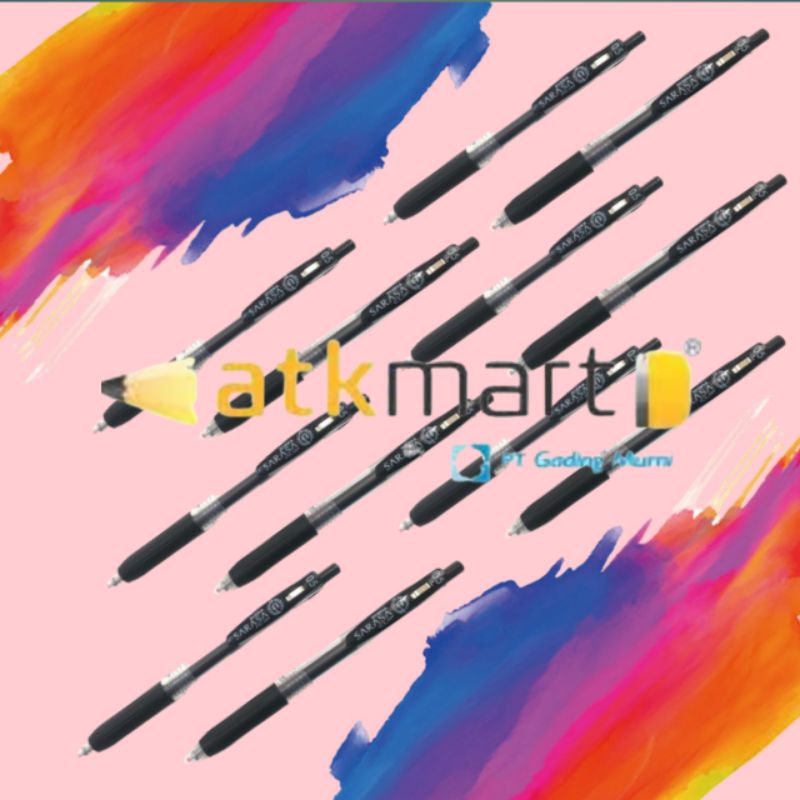 

ZEBRA SARASA BALLPOINT CLIP BLACK 0.5 MM