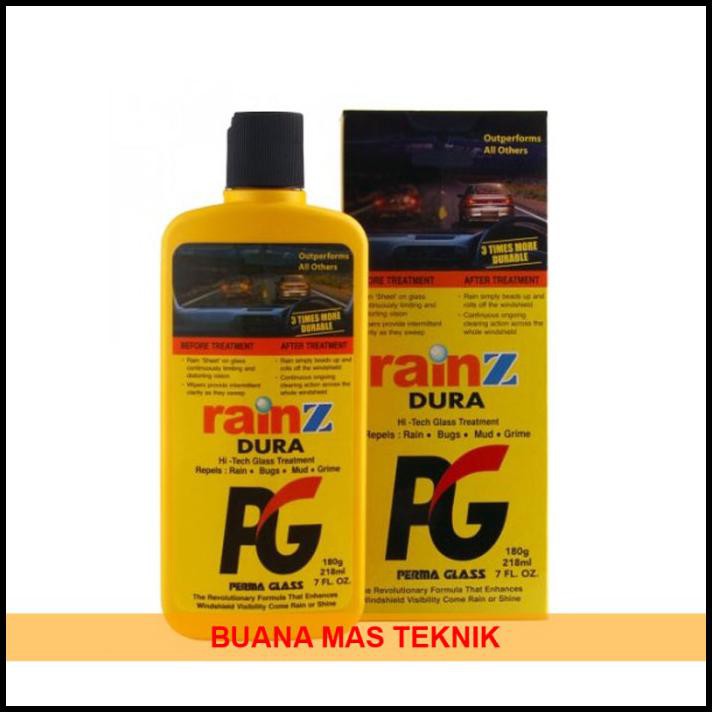 Perma Glass Pembersih Kaca Mobil Pg Rain Z Dura 218 Ml
