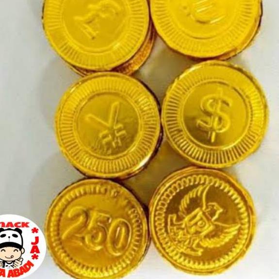 

Promo promo--500 GR Coklat Dollar / Coklat Koin Kiloan