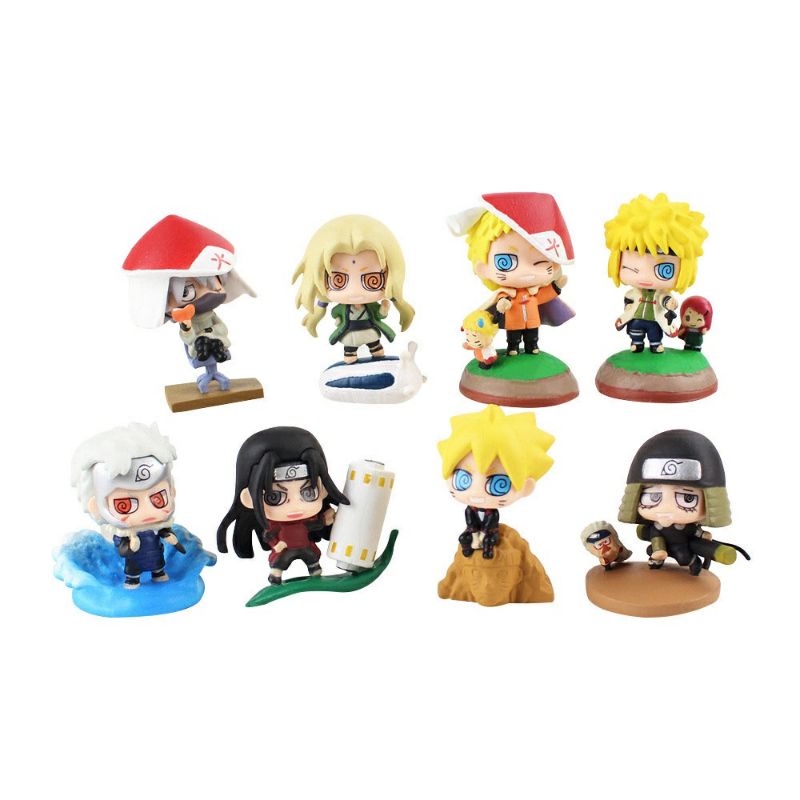 naruto figure set anime