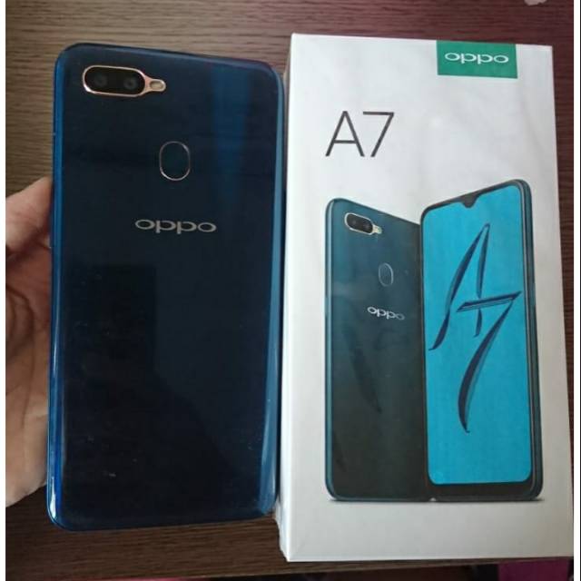 Second ORI HP OPPO A7 FULLSETT