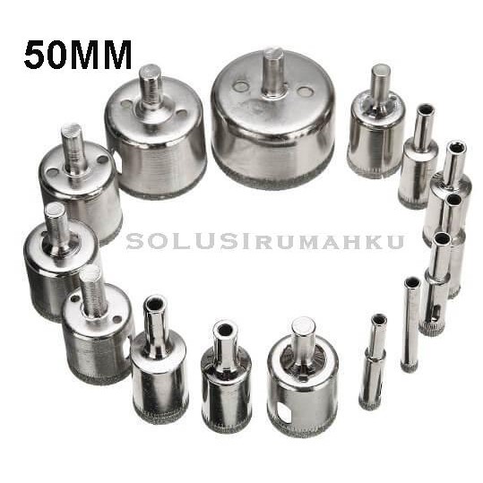Mata Bor Kaca 50 mm - Diamond Holesaw Mata Bor Keramik Granit Marmer