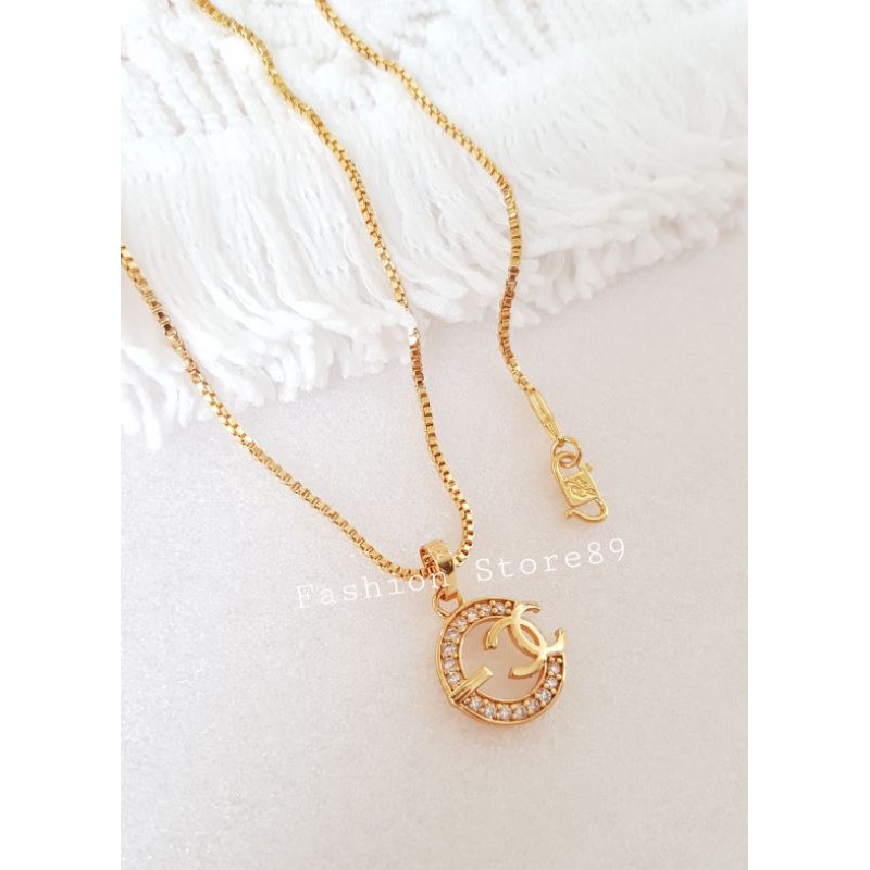 New Kalung Xuping kalung Fashion Branded import perhiasan lapis emas 18K bestseller