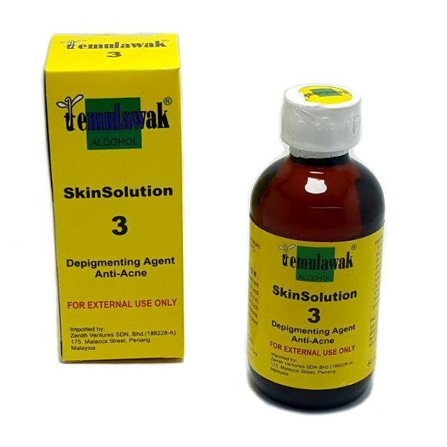 Alkohol Temulawak Skin Solution Anti Acne Indonesia