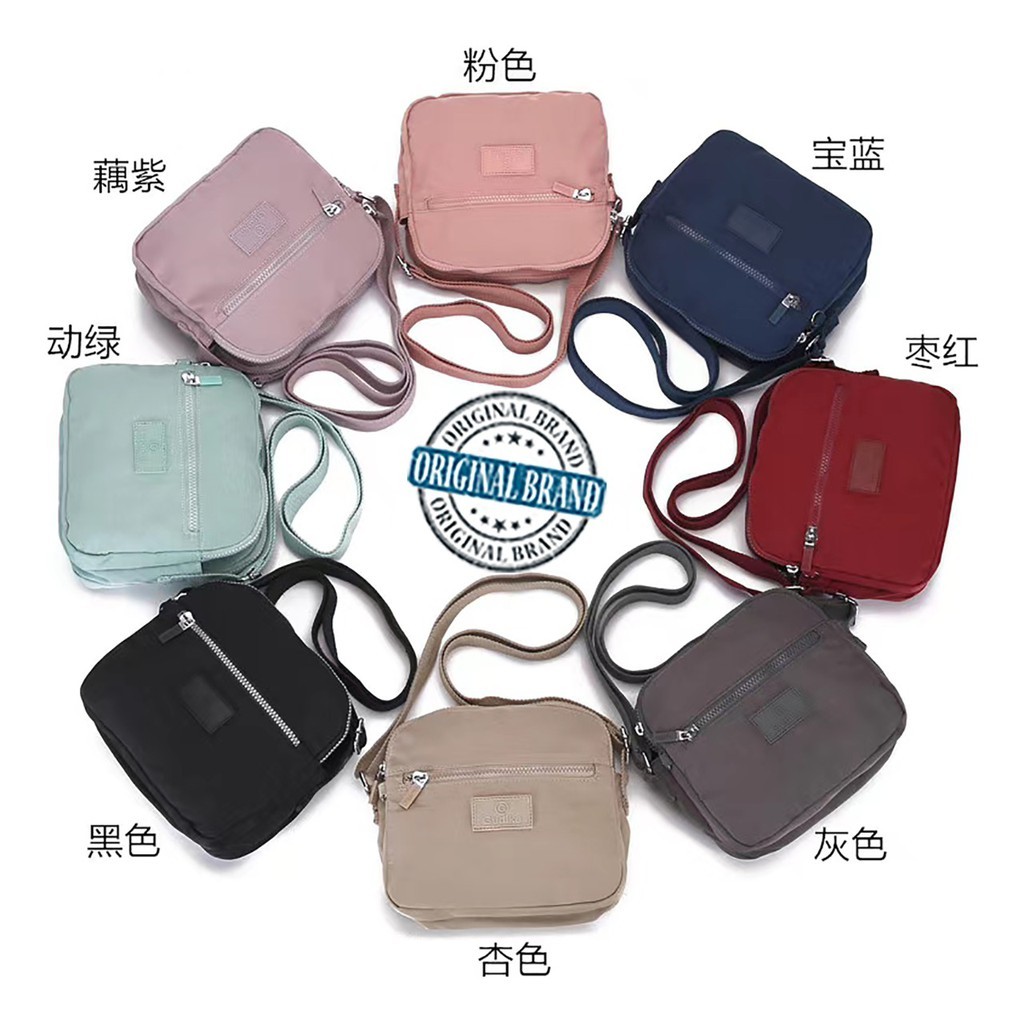 BIG PROMO GUDIKA Bag 5151 - Tas Fashion Branded Ori Selempang bahu Cewek Kekinian Wanita Import Korea Original Terbaru Bahan Nilon Anti Air Waterproof