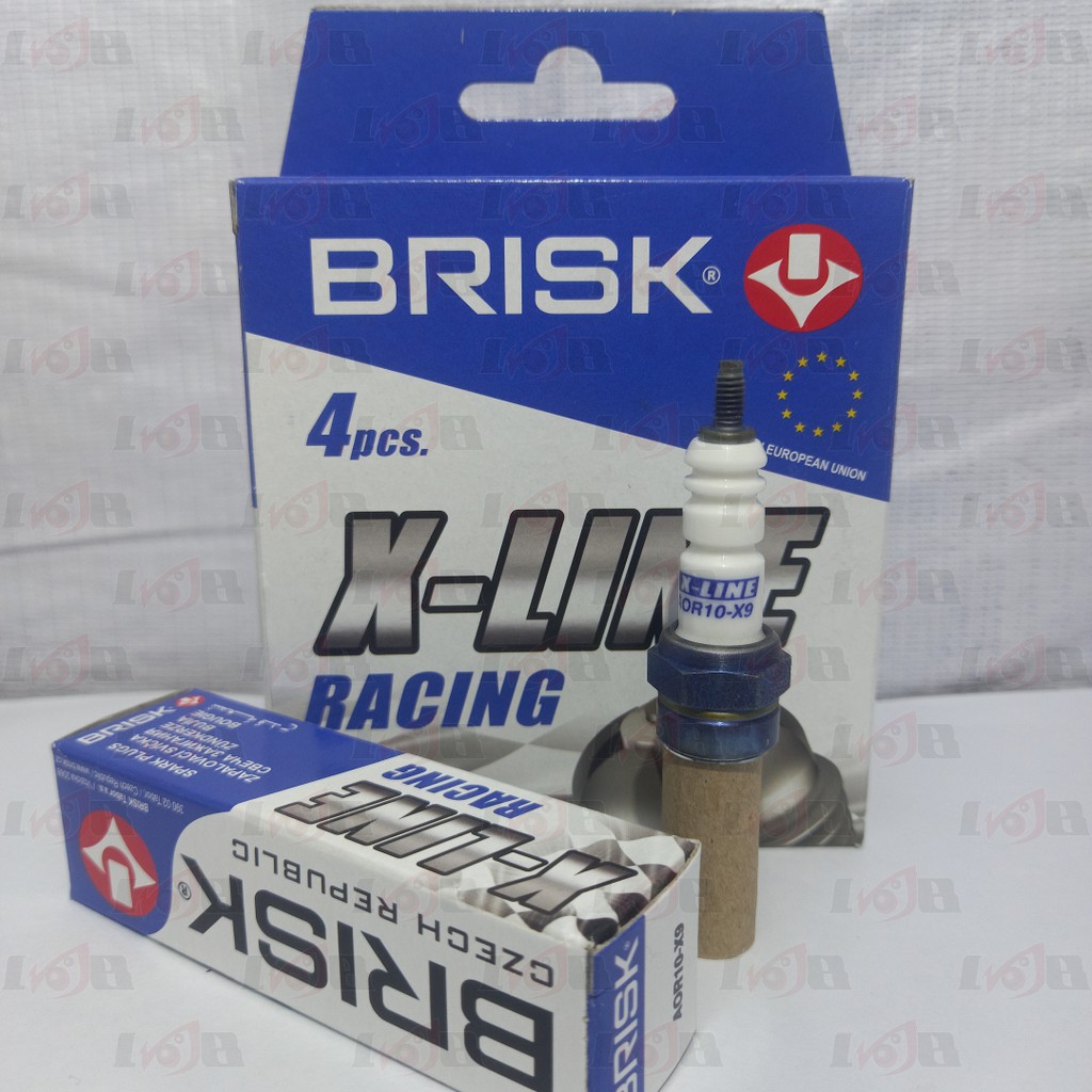 Busi Motor Brisk X-Line AOR12-X8 PCX 150 SPRINT 125 Satria New F150