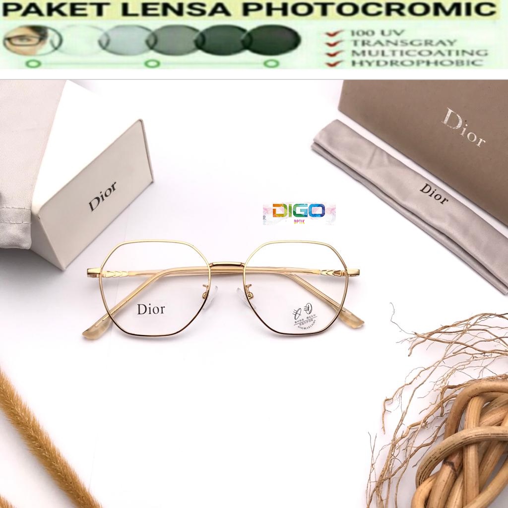 12.12 SALE !! PAKET KACAMATA PHOTOCROMIC MURAH FASHION WANITA 72626  GRATIS LENSA MINUS / PLUS , CYLNDR . TERMURAH .