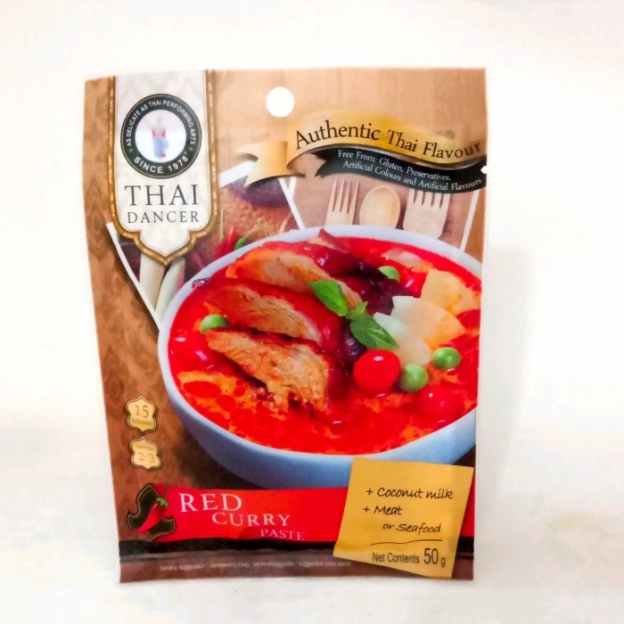 

THAI DANCER RED CURRY PASTE 50 GR