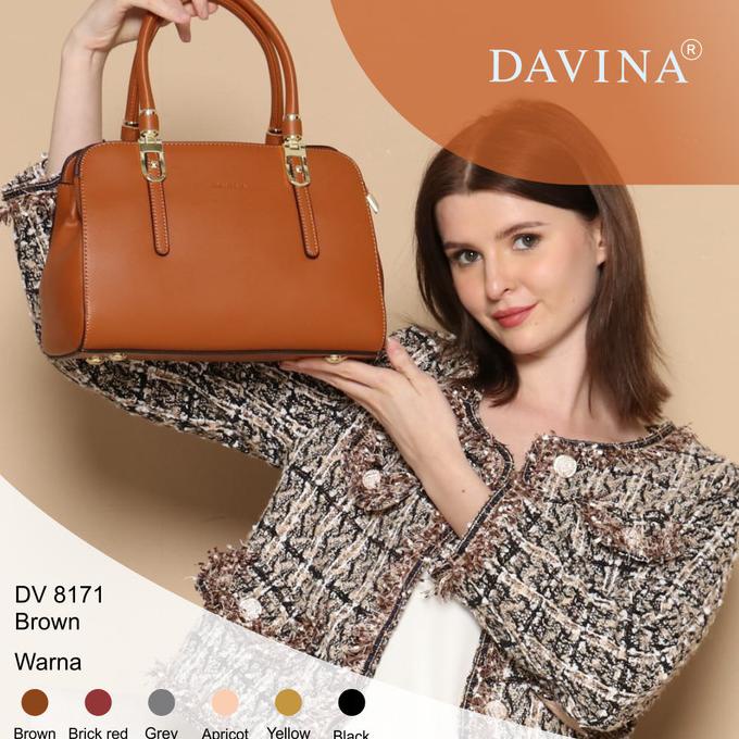 Tas Wanita Import Davina 8171 - BROWN | Tas Wanita Brown | Woman Bag