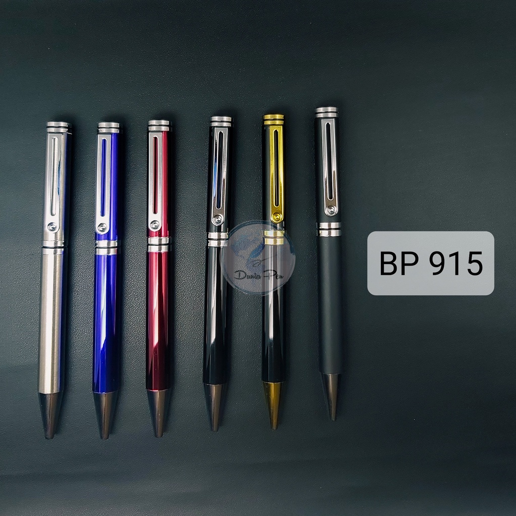 

Pulpen Metal BP 915, Pen Promosi Bisa Custom Laser Nama Logo Perusahaan