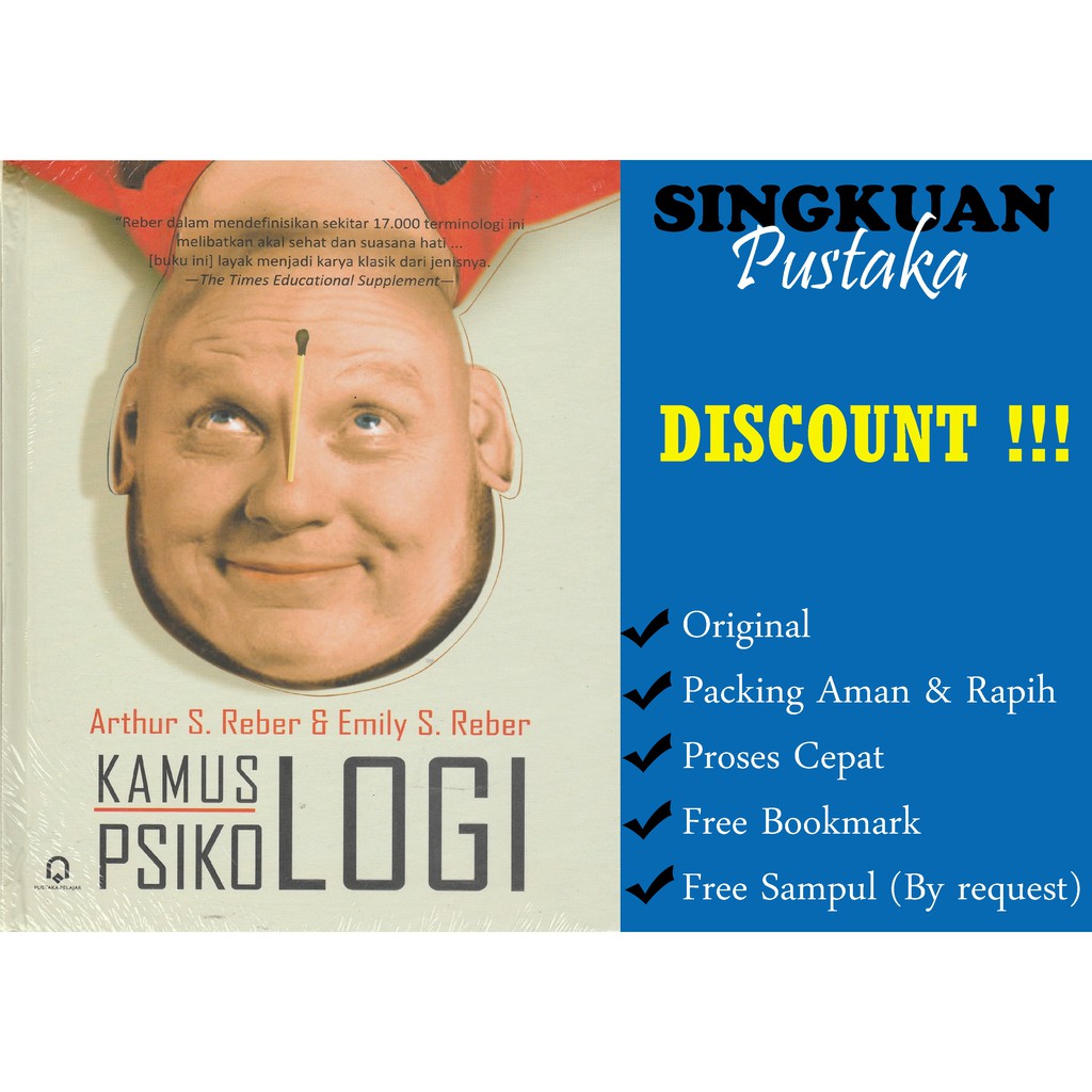 Kamus Psikologi Arthur S Reber Emily S Reber Shopee Indonesia