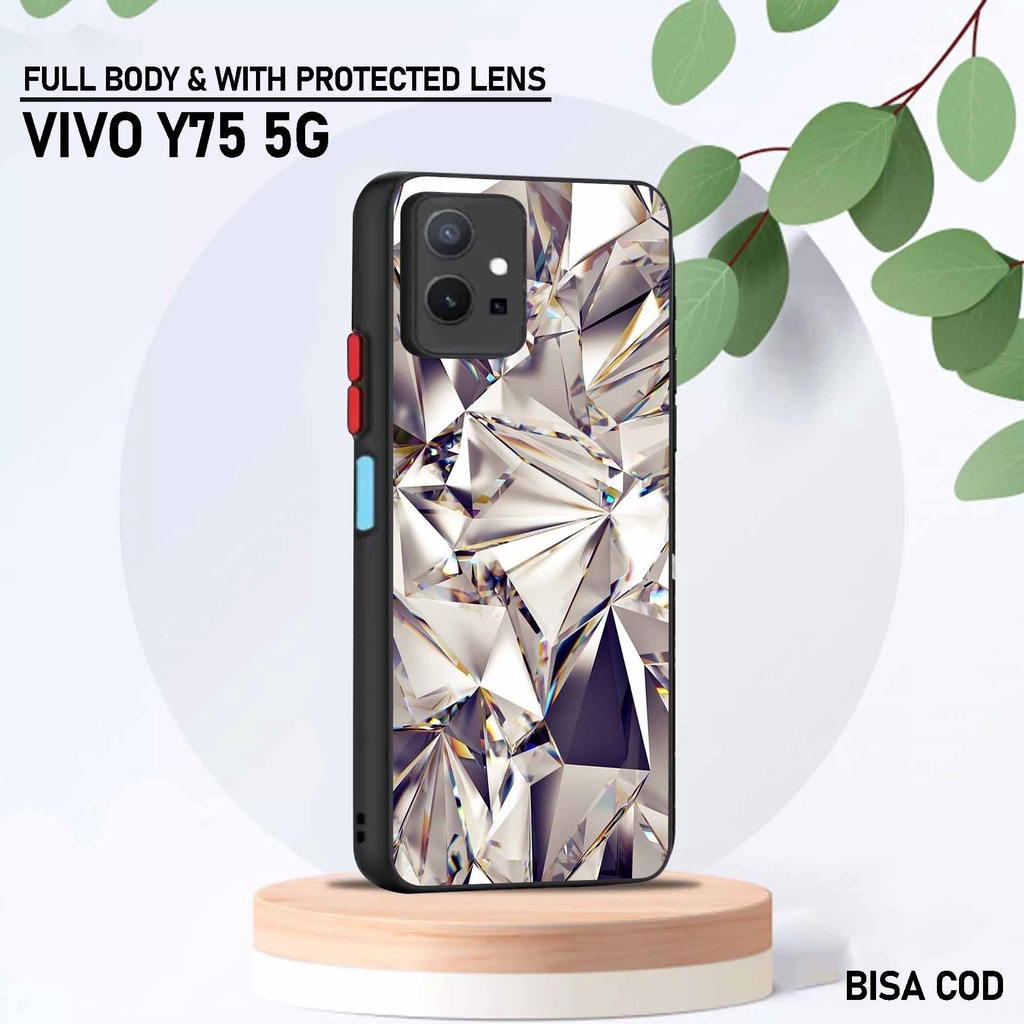 Case Vivo Y75 5G - Hardcase Vivo Y75 5G - Softcase Vivo Y75 5G - Cassing Elegant Vivo Y75 5G - Kesin