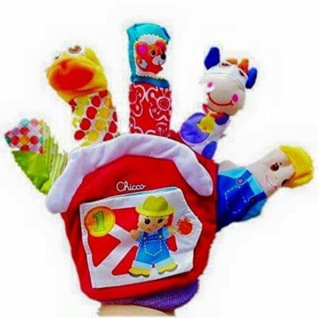 Mainan jari hand puppet anak Hand Puppet Boneka Jari Boneka jari anak Hand Puppet Karakter