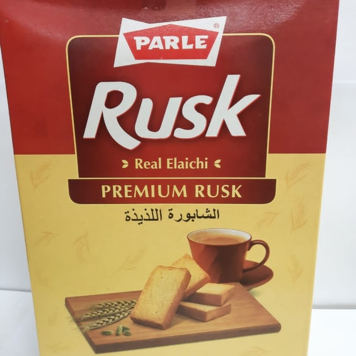 

PARLE RUSK REAL ELAICHI PREMIUM RUSK 600 GM BISCUITS