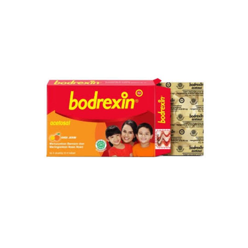 Bodrexin Tablet Kunyah / Obat Penurun Demam Anak