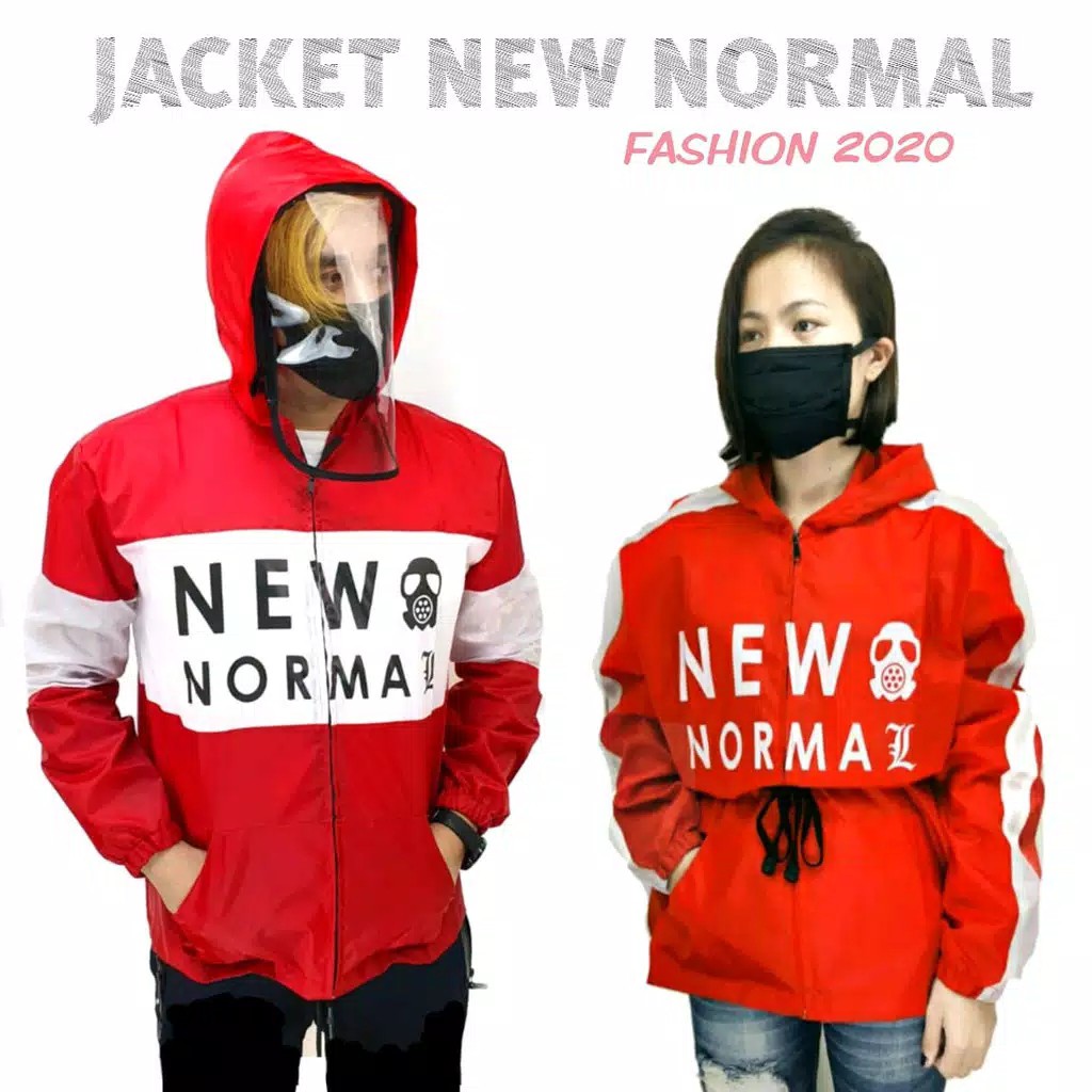FASHIONSTOREKU JAKET NEW NORMAL ANTI VIRUS JAKET KEREN PRIA WANITA TERBARU