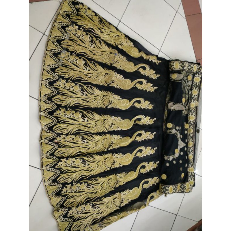 Lehengga merak / lengga merak / baju india / lenggah merak