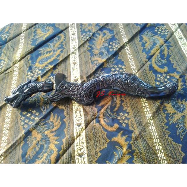 Antik Kujang Pamor Ukiran Naga